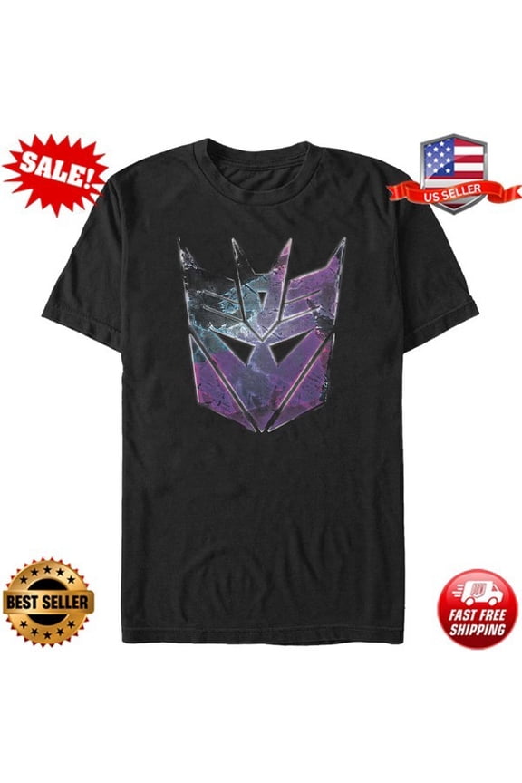 Men's Transformers Decepticon Rusted Logo T-Shirt S-5XL