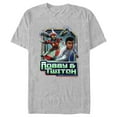 thumbnail image 1 of Men's Transformers: EarthSpark Robby and Twitch  Graphic Tee Athletic Heather X Large, 1 of 5