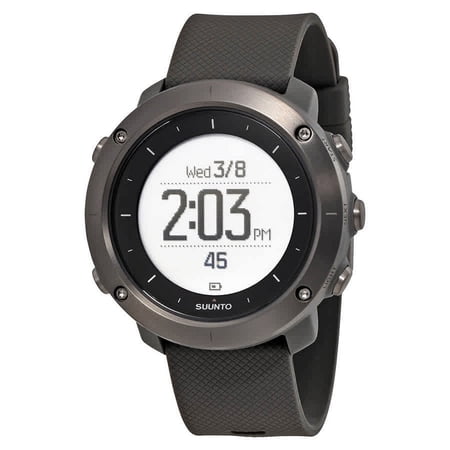 Men's Traverse SS022226000 Grey Rubber Quartz Watch