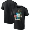 thumbnail image 1 of Men's Travis Hunter Black Jacksonville Jaguars Graphic Player T-Shirt, 1 of 4