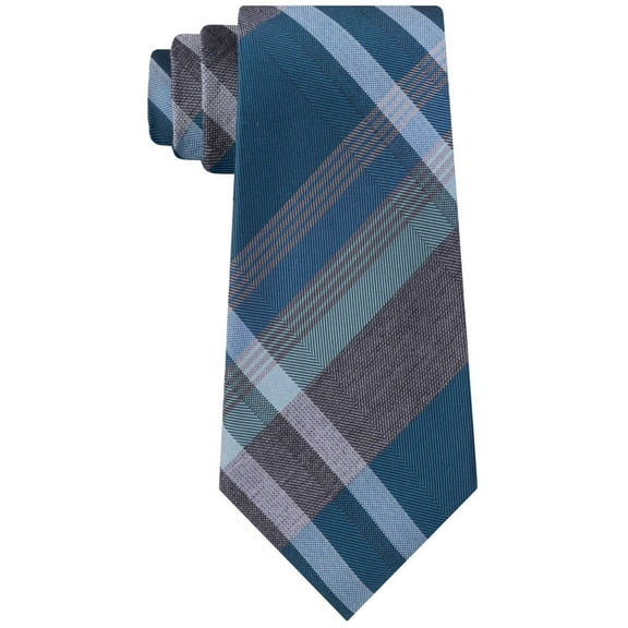 Men's Tre Plaid Neck Tie Silk Accessory Not Applicable