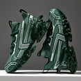 thumbnail image 1 of Men's Trendy Blade Type Shoes Shock Absorption Striped Comfy Outdoor Running Workout Hiking All Seasons, 1 of 8