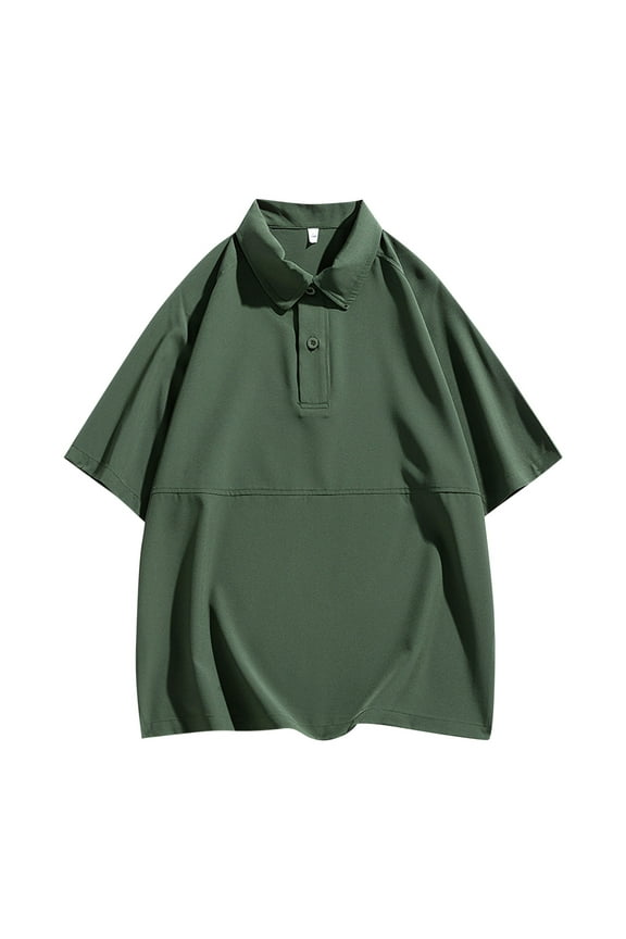 Men's Trendy Western Shirts Casual Short Sleeve Button Down Work Shirt Summer Relaxed Fit Pockets Blouse Workwear