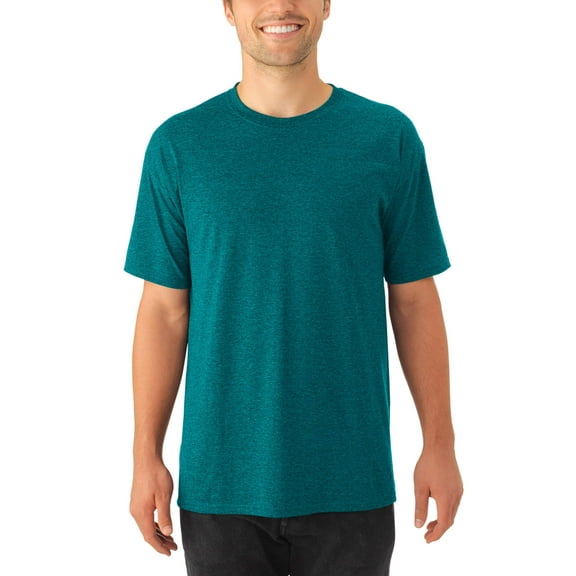 Men’s Tri-blend Short Sleeve Crewneck T Shirt, 2 Pack