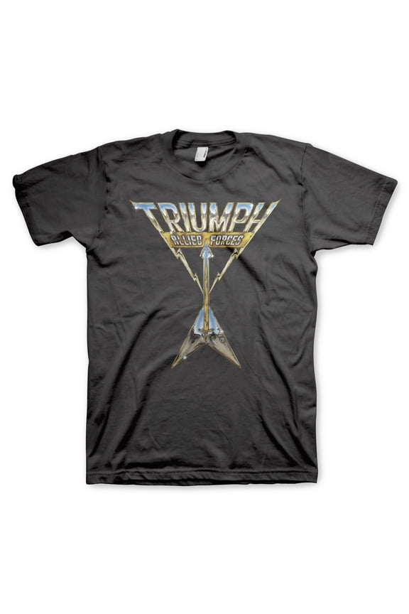 Men's Triumph Allied Forces T-shirt X-Large Black