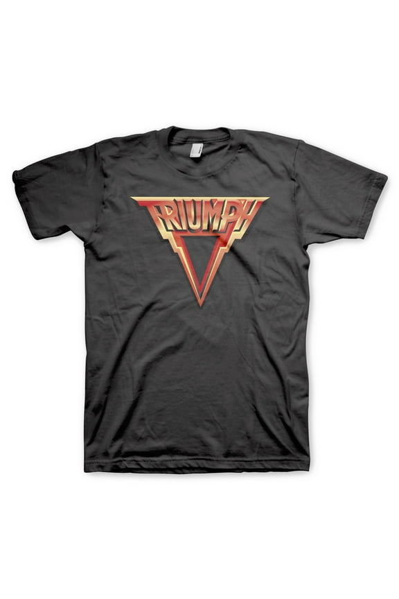 Men's Triumph Lightning T-shirt Large Black