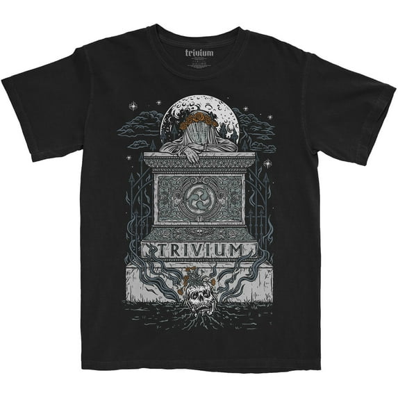Men's Trivium Tomb Rise Slim Fit T-shirt Small Black