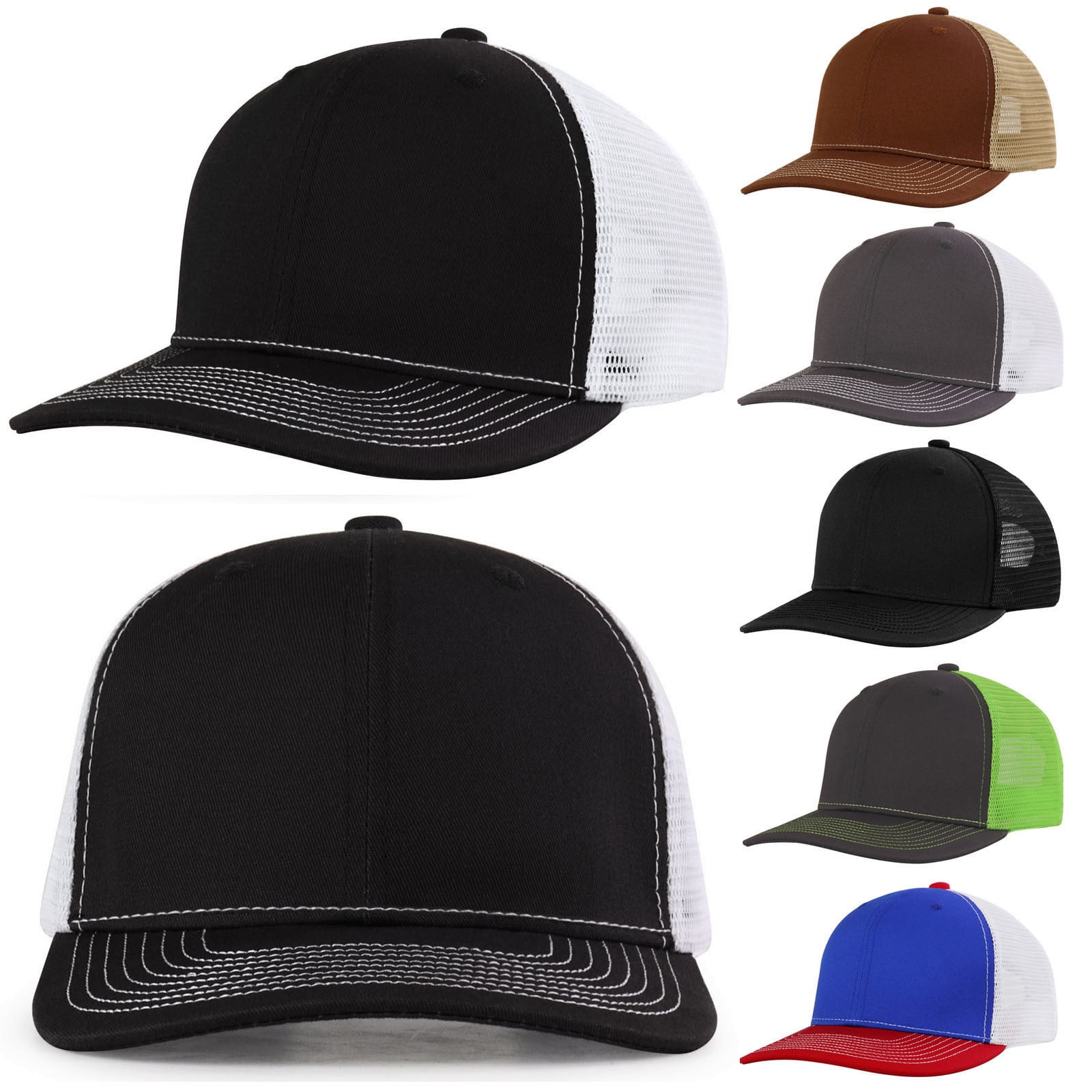 Trucker Hat with Adjustable Snap Closure and Curved Bill Hurley - Brandclub - Hurley Men main image 3