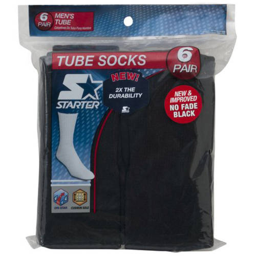 Men's Tube Socks, 6 Pack