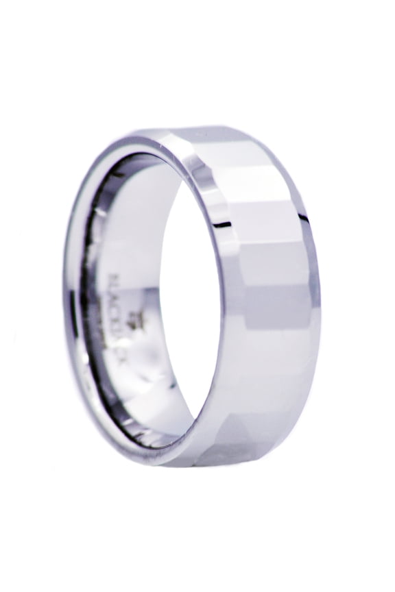 Men's Tungsten Band Ring In Stailess Steel