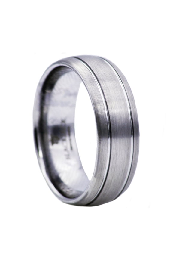 Men's Tungsten Band Ring.