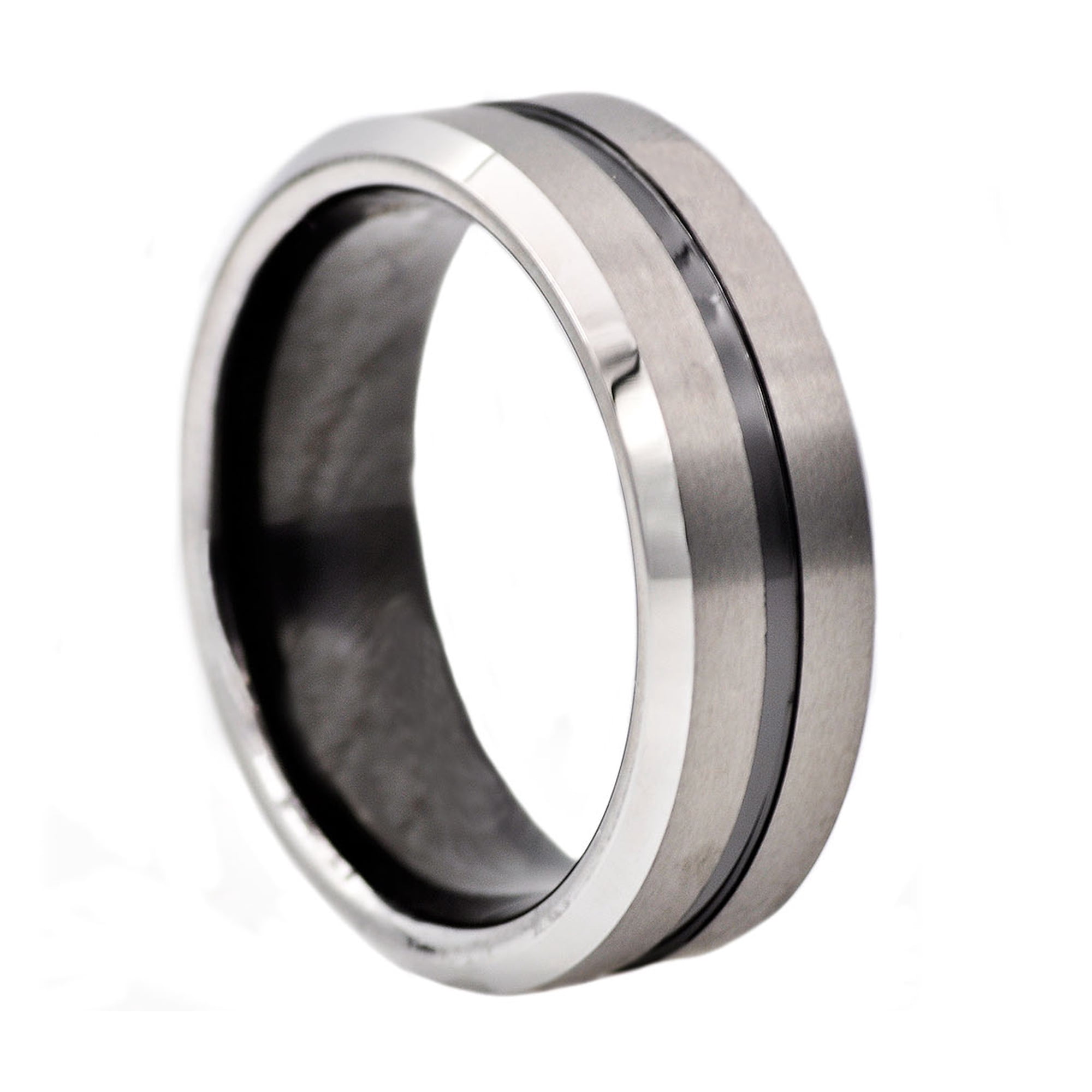 Men's Tungsten Band Ring