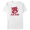 thumbnail image 1 of Men's Turning Red Fur Baby Graphic Tee White Small, 1 of 5