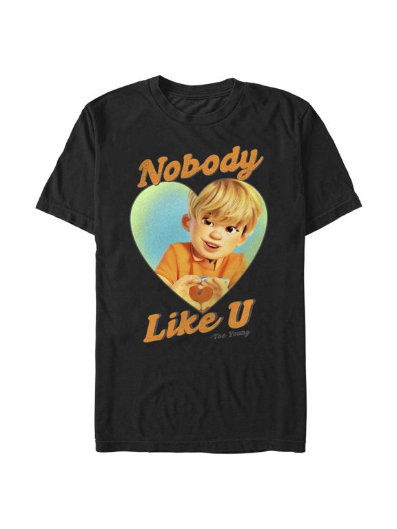 Men's Turning Red Nobody Like U Tae Young Graphic Tee Black 2X Large