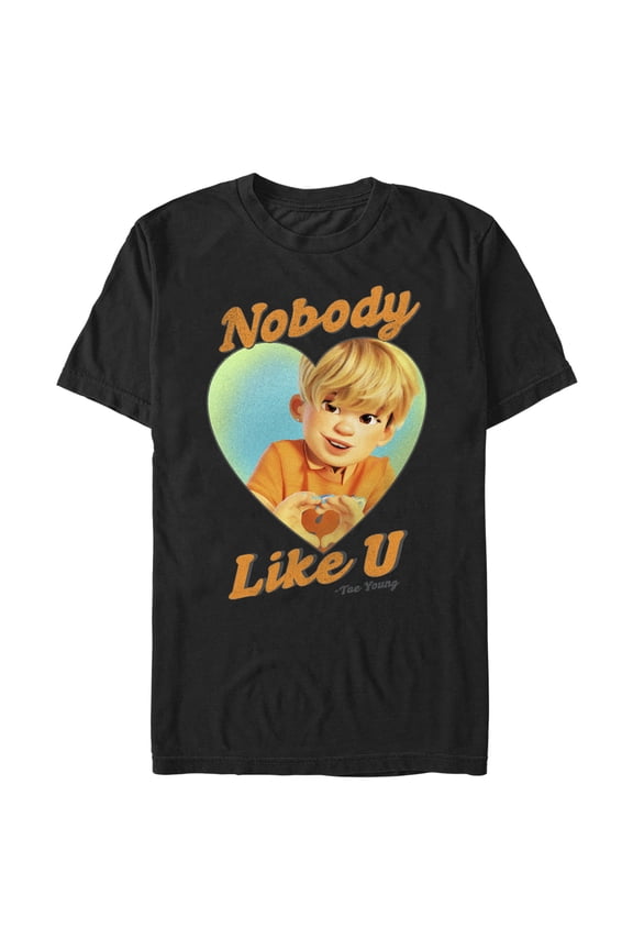 Men's Turning Red Nobody Like U Tae Young Graphic Tee Black Medium