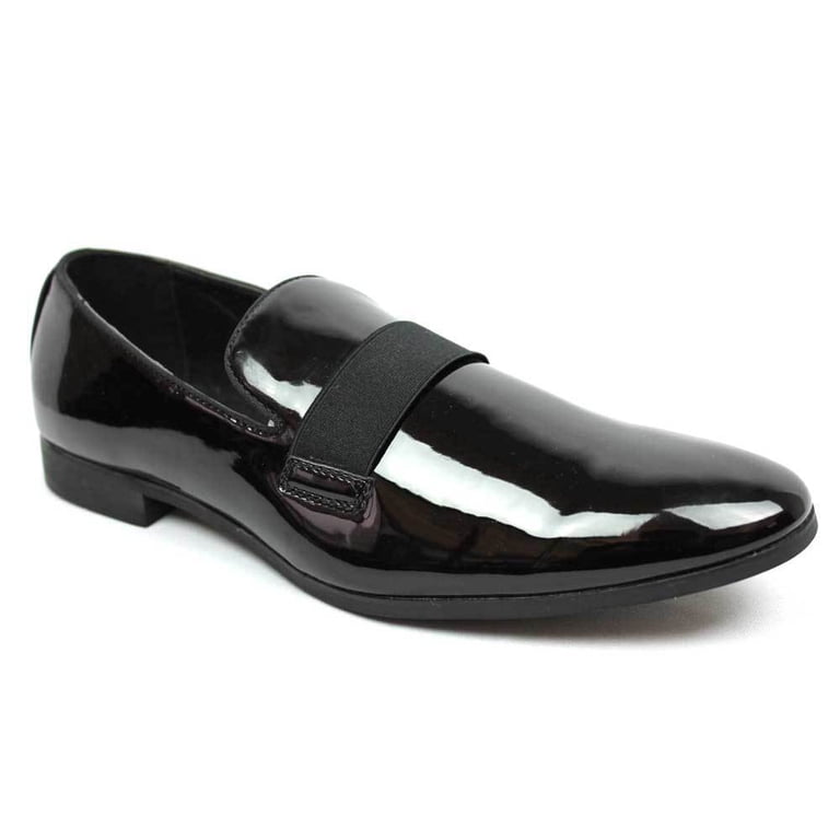 green emerald velvet dress Amazon.com | Calvin Klein Men's Bernard Loafer, Black Patent, 7