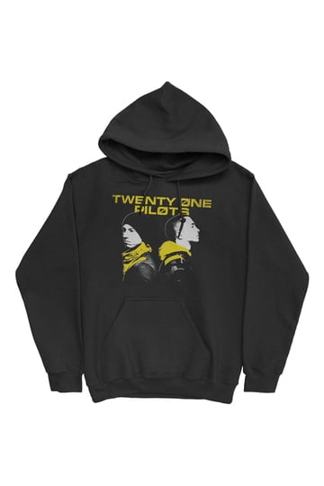 Felpa Twenty One Pilots Logo | Unisex In Cotone | Nera | Casual Per Uomo E Donna | Taglie S-3XL