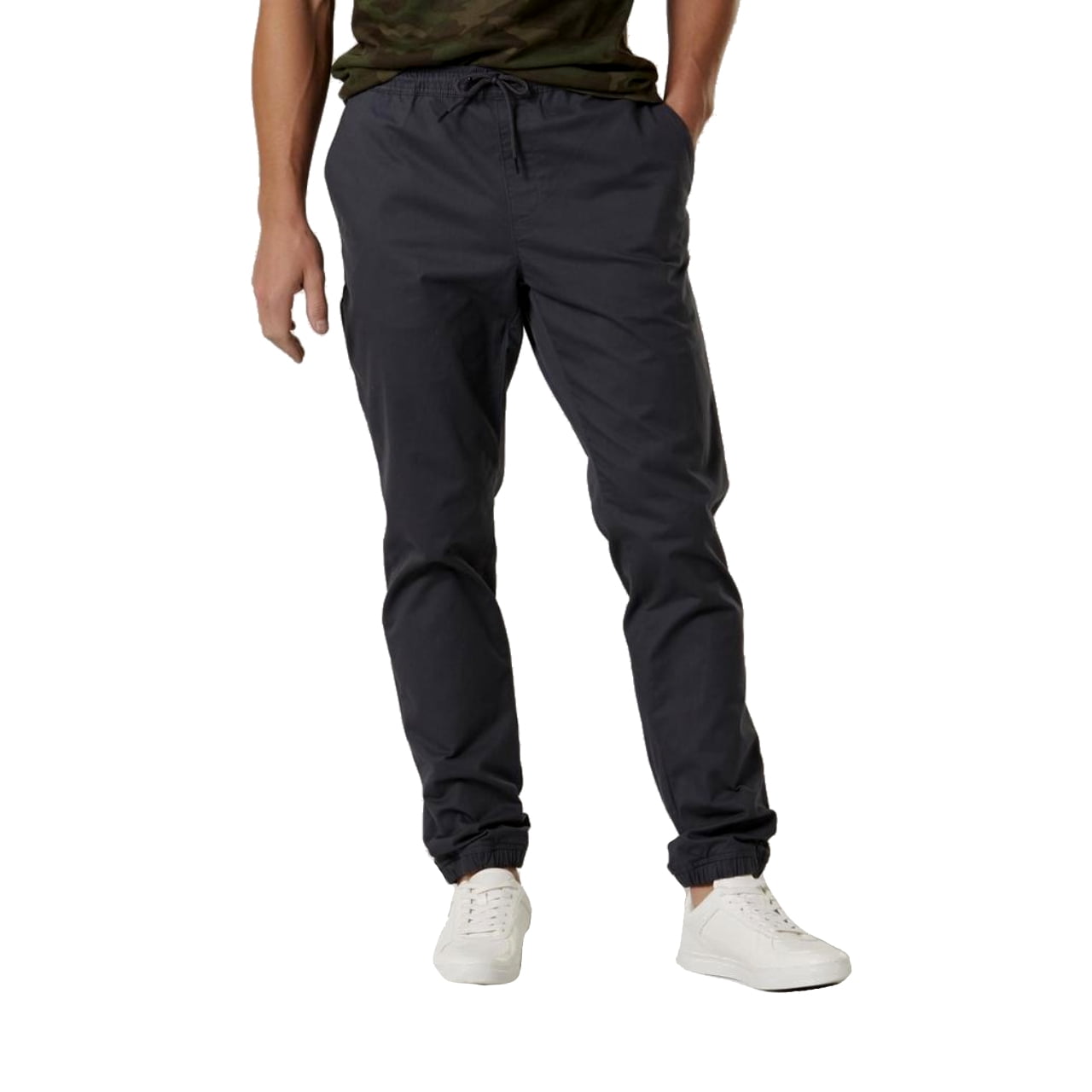 Men's Twill Cotton Spandex Stretch Tapered Ankle Let Slim Fit Casual Drawstring Jogger Pants - Walmart.com Men's Twill Cotton Spandex Stretch Tapered Ankle Let Slim Fit Casual Drawstring Jogger Pants - Walmart.com