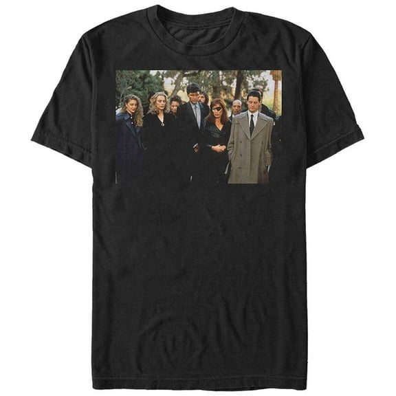 Men's Twin Peaks Funeral Mourners Graphic Tee Black Small