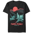thumbnail image 1 of Men's Twin Peaks Population  Graphic Tee Black 3X Large, 1 of 4
