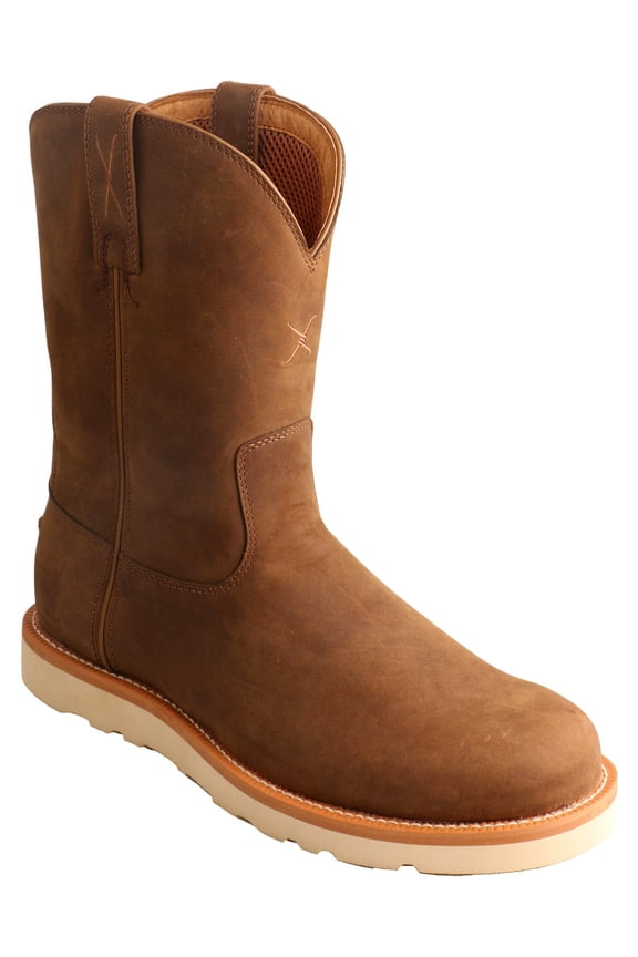 Men's Twisted X MCB0001 Casual Cowboy Boot Distressed Saddle/Saddle Leather 13 W