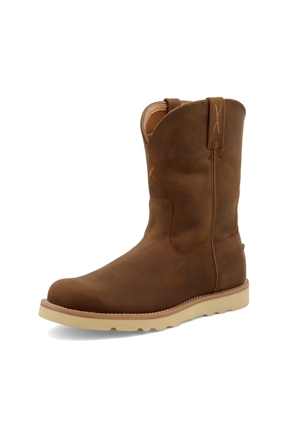 Men's Twisted X MCB0001 Casual Cowboy Boot Distressed Saddle/Saddle Leather 9 M