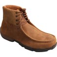 thumbnail image 1 of Men's Twisted X MDMAL01 Alloy Toe Driving Moc Distressed Saddle Leather 12 M, 1 of 7