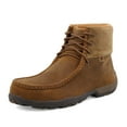 thumbnail image 1 of Men's Twisted X MDMAL01 Alloy Toe Driving Moc Distressed Saddle Leather 12 W, 1 of 5