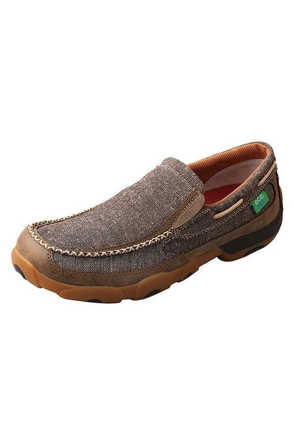 Men's Twisted X MDMS012 Driving Moc Dust Canvas 11.5 M