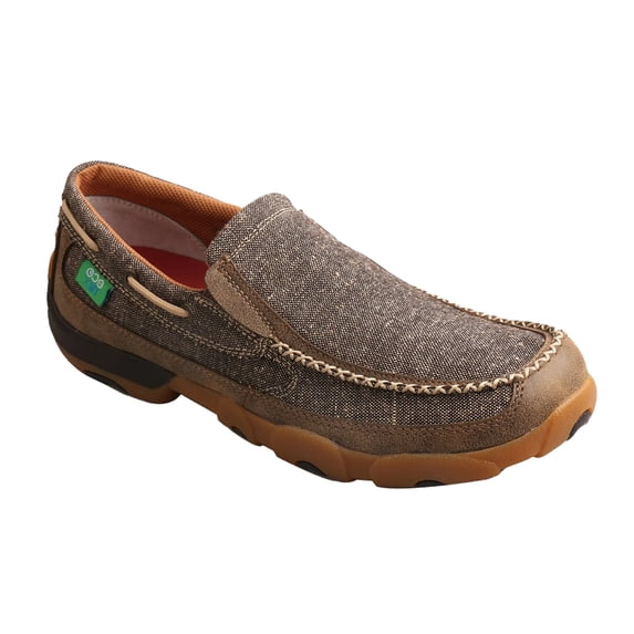 Men's Twisted X MDMS012 Driving Moc Dust Canvas 12 W
