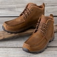 thumbnail image 1 of Men's Twisted X MHK0011 4" Moc Toe Hiker Boot Distressed Saddle Full Grain Leather 10.5 M, 1 of 5