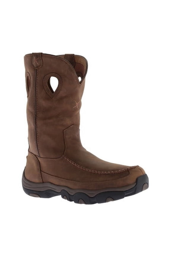 Men's Twisted X MHKB002 Hiker Boot Distressed Saddle/Saddle Leather 11.5 M
