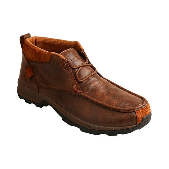 Men's Twisted X MHKW002 Hiker Moc Toe Chukka Boot Brown Waterproof Leather 9 W
