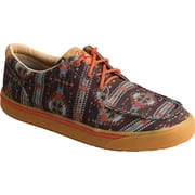 Men's Twisted X MHYC020 Hooey Loper Moc Toe Sneaker Multi Fabric 12 M