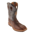 thumbnail image 1 of Men's Twisted X MLCS006 Lite Weight Work Boot Safety Toe Oiled Cognac/Blue Leather 11.5 D, 1 of 8