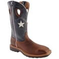thumbnail image 1 of Men's Twisted X MLCS007 Lite Weight Work Boot Safety Toe Brown/Texas Flag Leather 15 D, 1 of 7