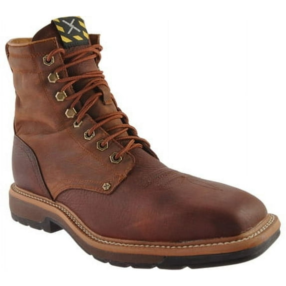 Men's Twisted X MLCSLW1 Oiled Brown/Rust Leather 8.5 D