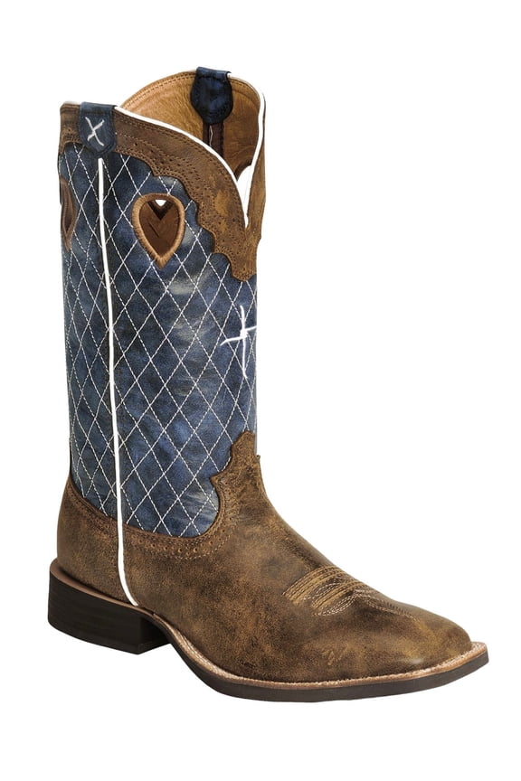 Men's Twisted X MRS0027 Bomber/Blue 7.5 D