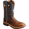 thumbnail image 1 of Men's Twisted X MXBW001 12" Western Waterproof Work Boot Mocha/Navy Full Grain Leather 8.5 2E, 1 of 5