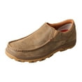 thumbnail image 1 of Men's Twisted X MXC0003 CellStretch Casual Slip On Driving Moc Bomber Full Grain Leather 11.5 W, 1 of 5