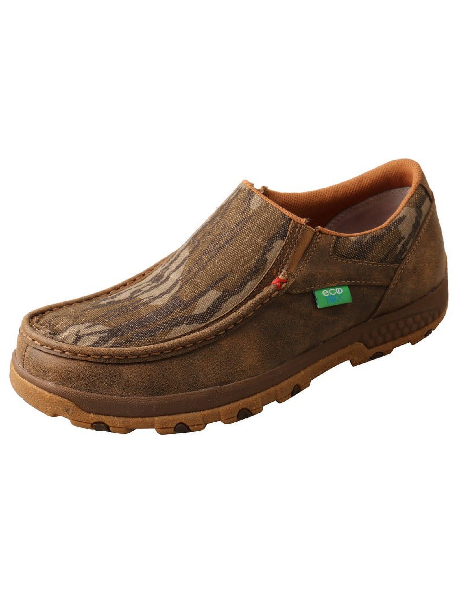 Twisted X Women\'s EcoTWX Slip-On Driving Moccasins Shoes Size 7 Tweed Lt. Brown Twisted X Women main image 3