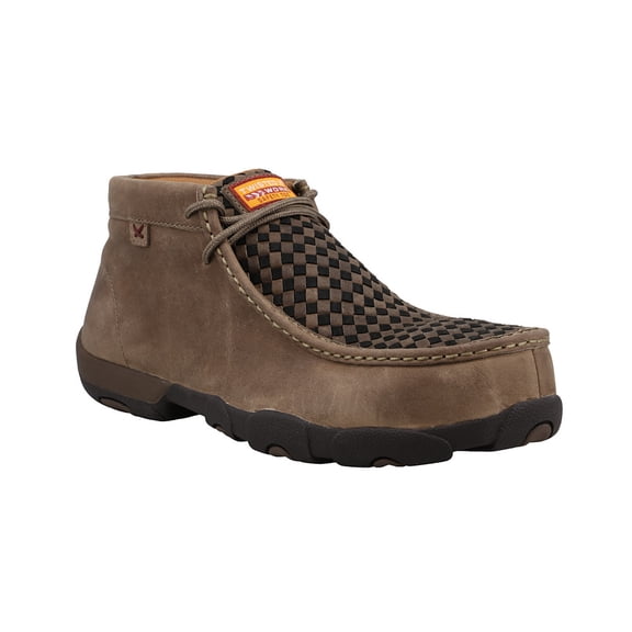 Men`s Twisted X Taupe 6In Nano Toe Chukka Work Boot