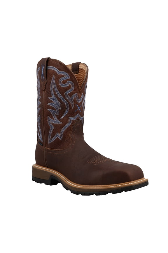 Men's Twisted X Ultralite X 11" Hickory H20 Nano Square Toe Work Boot