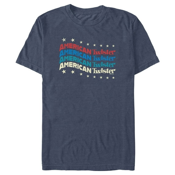 Men's Twister American Patriotic Logo Graphic T-Shirt