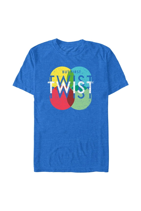 Men's Twister But First Twist Graphic T-Shirt