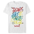 thumbnail image 1 of Men's Twister Don't Get It Twisted  Graphic Tee White 2X Large, 1 of 5