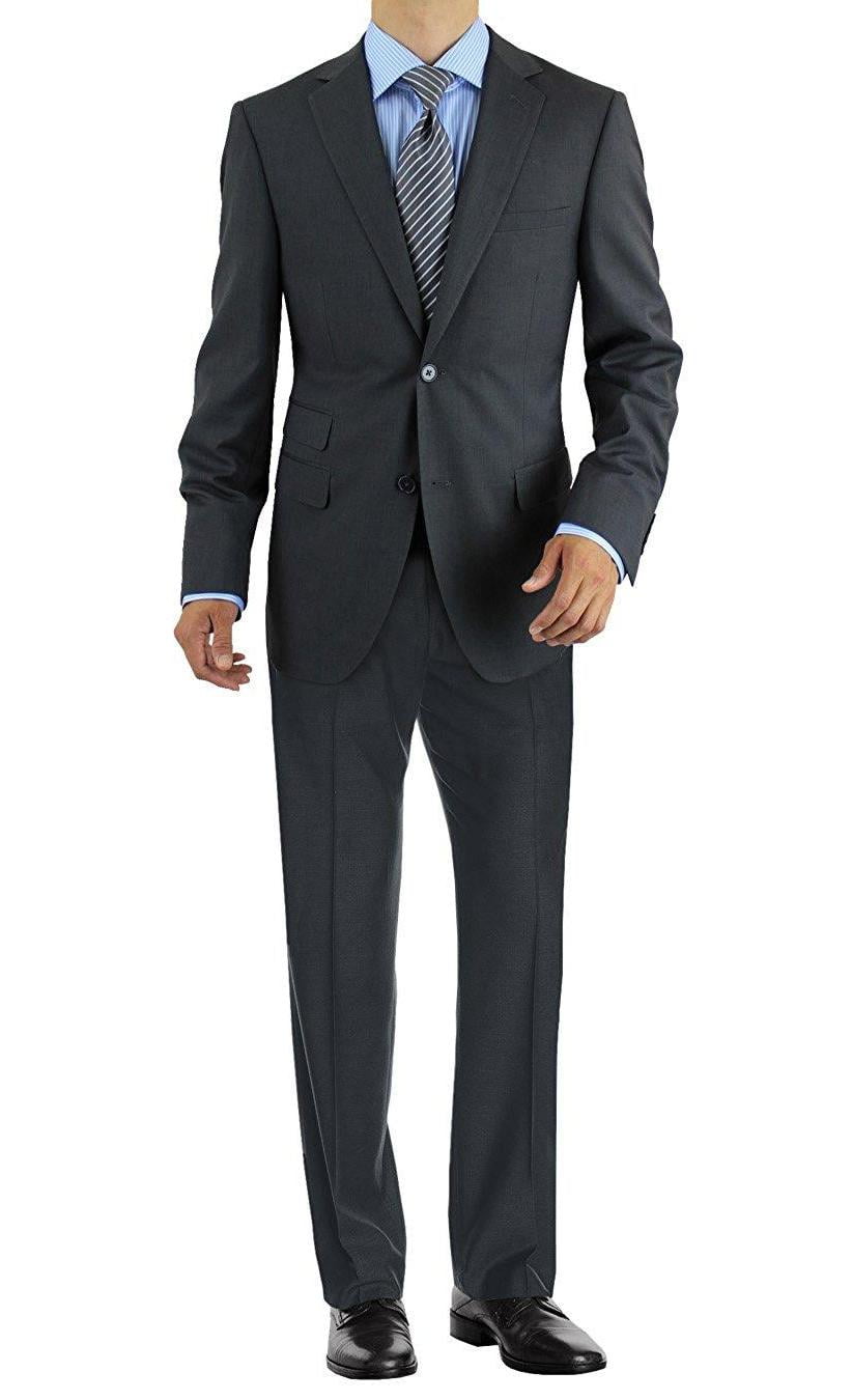 Men's Mordern Fit 2 Button  Jacket Suit Taupe - High End Suits - High Quality Suits main image 1