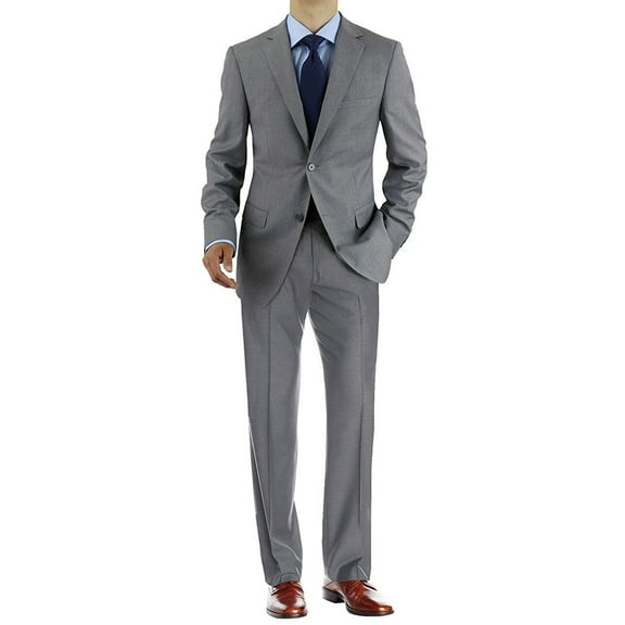 Men's Two Button 2 Piece Avant Garde Modern Fit Suit
