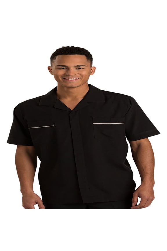 Men's Two Chest Pockets Short Sleeve Shirt 4280