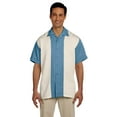 thumbnail image 1 of Men's Two-Tone Bahama Cord Camp Shirt - CLOUD BLUE/ CREM - 2XL, 1 of 5